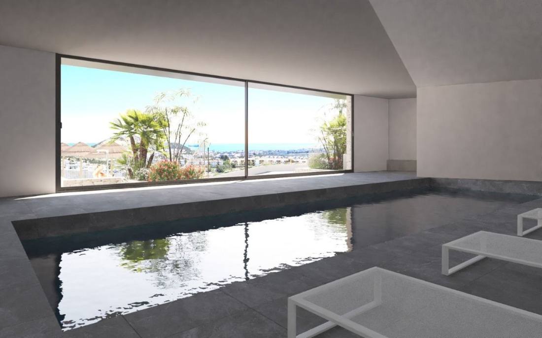 Heated indoor pool